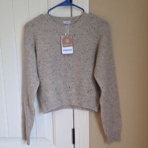 Mayoral Women's Speckled Beige Sweater
